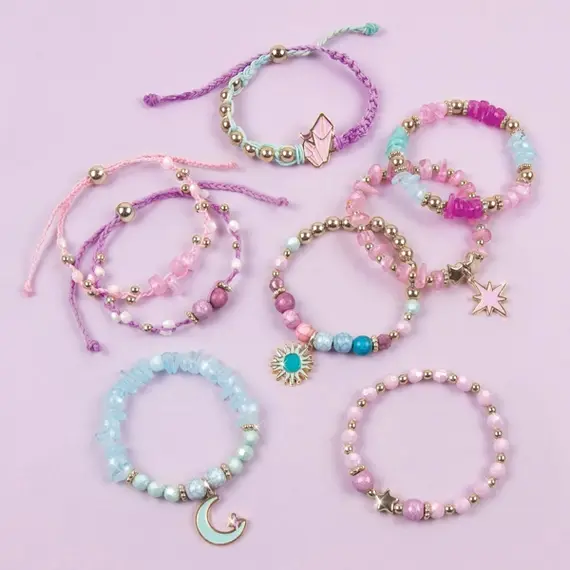 სამაჯურების ასაწყობი ნაკრები Make It Real 1322MR, Celestial Stones DIY bracelets , 5 image - Primestore.ge