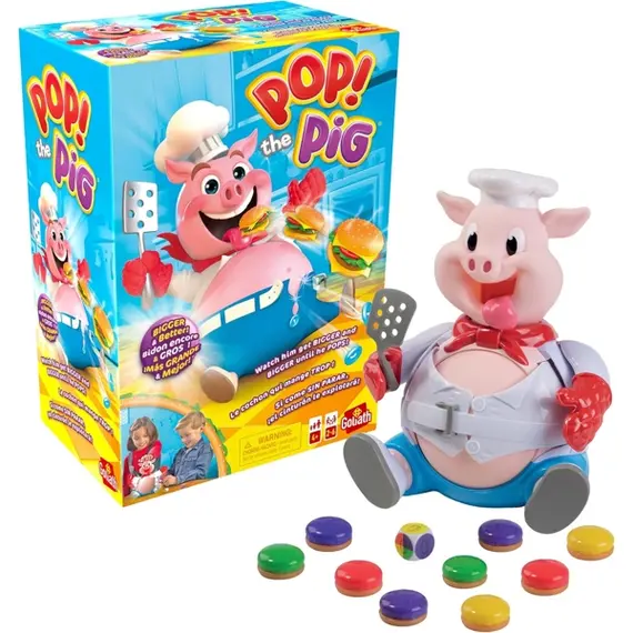 სამაგიდო თამაში Goliath 330546.B04 Pop The Pig, Board Game , 3 image - Primestore.ge