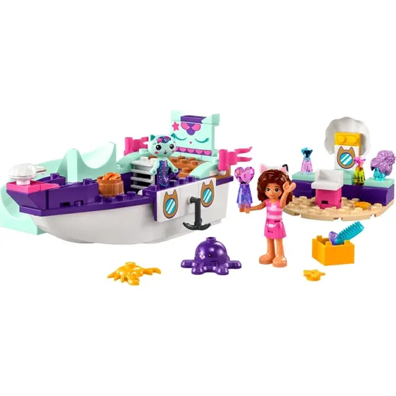 ლეგო LEGO Gabby's Dollhouse Gabby & MerCat's Ship & Spa , 6 image - Primestore.ge
