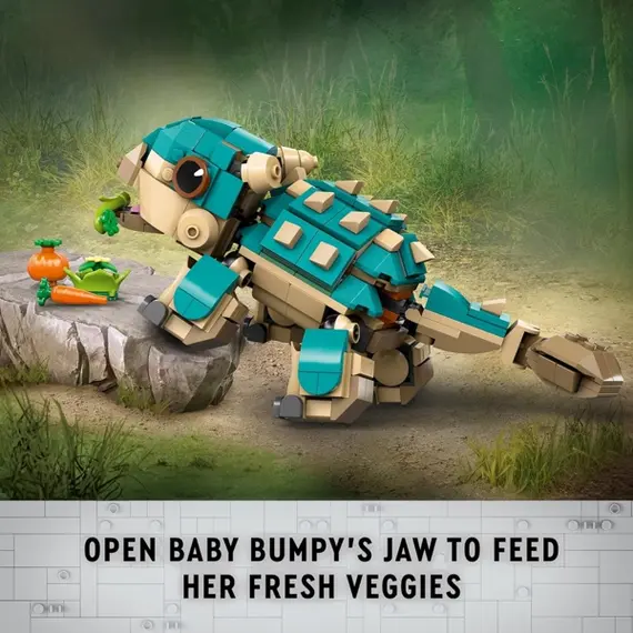 ლეგო LEGO Jurassic World Baby Bumpy: Ankylosaurus , 5 image - Primestore.ge
