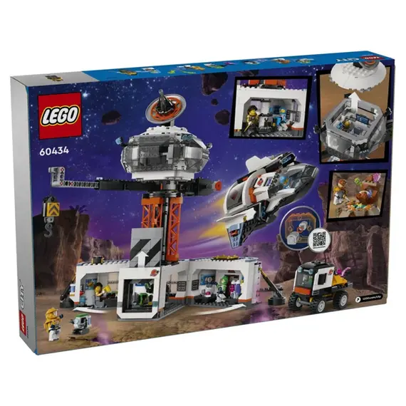 ლეგო LEGO City Space base and launch pad for a rocket , 7 image - Primestore.ge