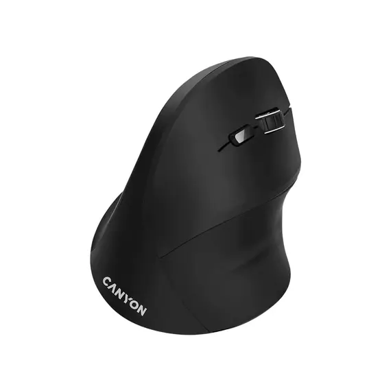 მაუსი CANYON mouse MW-16 Vertical Wireless Black  - Primestore.ge