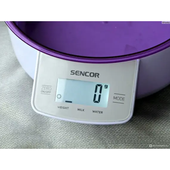 სამზარეულოს სასწორი SENCOR SKS 4004VT , 2 image - Primestore.ge