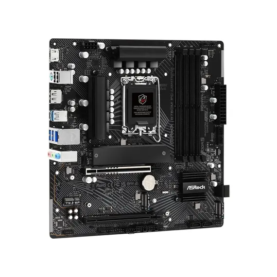 დედა დაფა ASROCK MB B760 S1700 MATX B760M PG LIGHTNING , 5 image - Primestore.ge