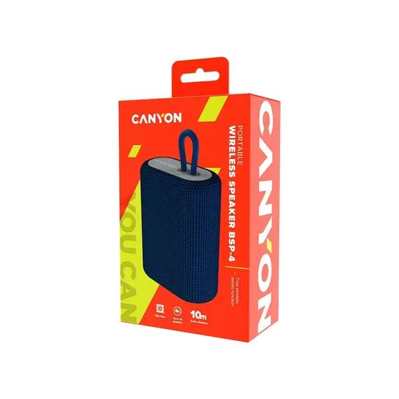 დინამიკი Canyon BSP-4 - Blue (CNE-CBTSP4BL) , 4 image - Primestore.ge