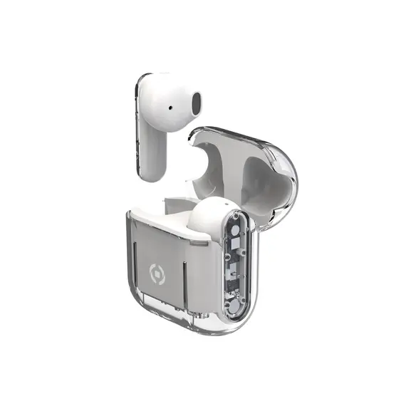 ყურსასმენი Celly SHEER True Wireless Earbuds White  - Primestore.ge