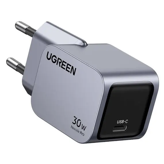 მობილურის დამტენი UGREEN X703 (35006) Nexode Pro, 30W, Type-C, Grey  - Primestore.ge