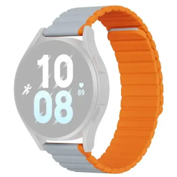 სმარტ საათის სამაჯური DUX DUCIS LD Series for Samsung Galaxy Watch 6, Grey/Oranger  - Primestore.ge