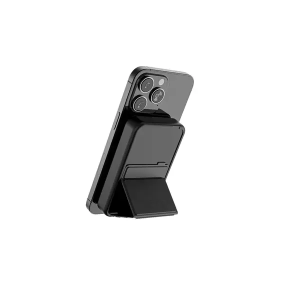 პორტატული დამტენი Celly 10W Wireless Power Bank + Apple Watch charger (10000mAh) Black , 3 image - Primestore.ge
