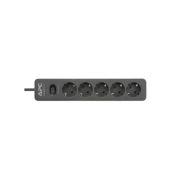 დენის გადამყვანი APC Essential SurgeArrest 5 Outlet  Black 230V , 2 image - Primestore.ge