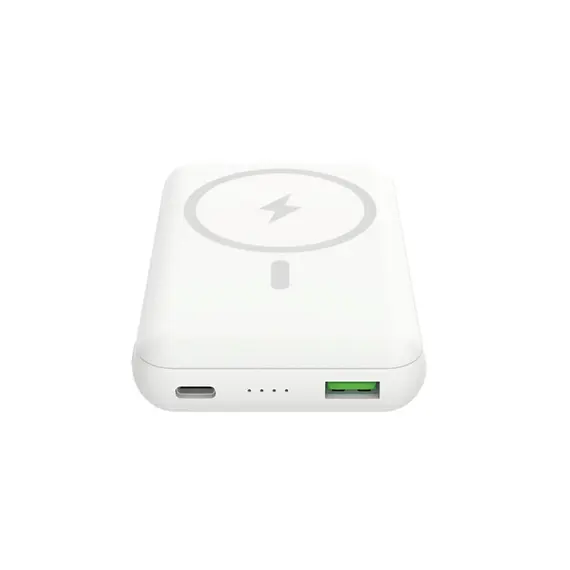პორტატული დამტენი Celly MAG 15W Magsafe Power Bank (10000mAh) White , 3 image - Primestore.ge