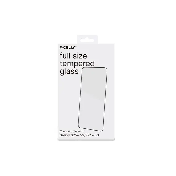 ეკრანის დამცავი Celly FULLGLASS For Samsung Galaxy S25 Plus / S24 Plus , 3 image - Primestore.ge