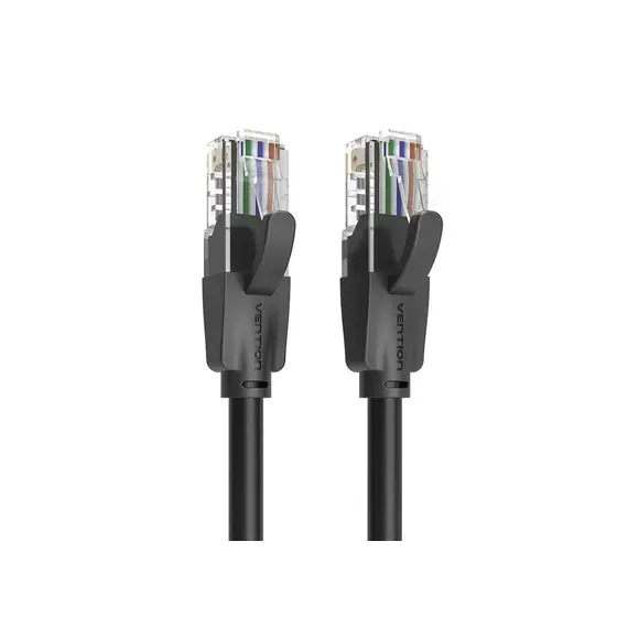 ქსელის კაბელი Vention IBEBQ Cat.6 UTP Patch Cable 20 m Black  - Primestore.ge
