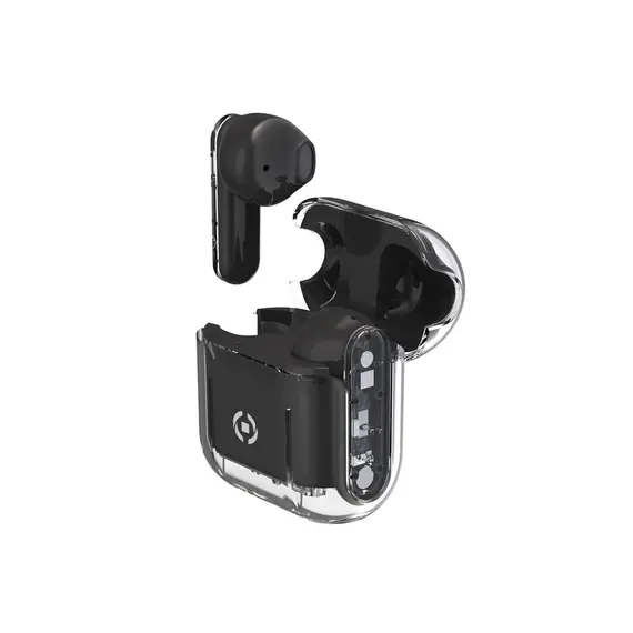 ყურსასმენი Celly SHEER True Wireless Earbuds Black  - Primestore.ge
