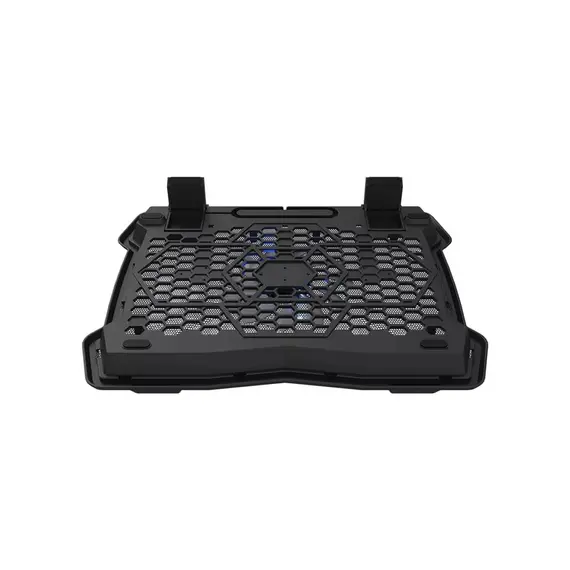 ქულერი CANYON cooler NS02 1Fan 2USB LED Black , 2 image - Primestore.ge