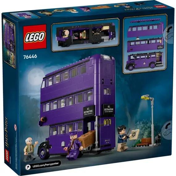 ლეგო LEGO Constructor Harry Potter Knight Bus Adventure  - Primestore.ge