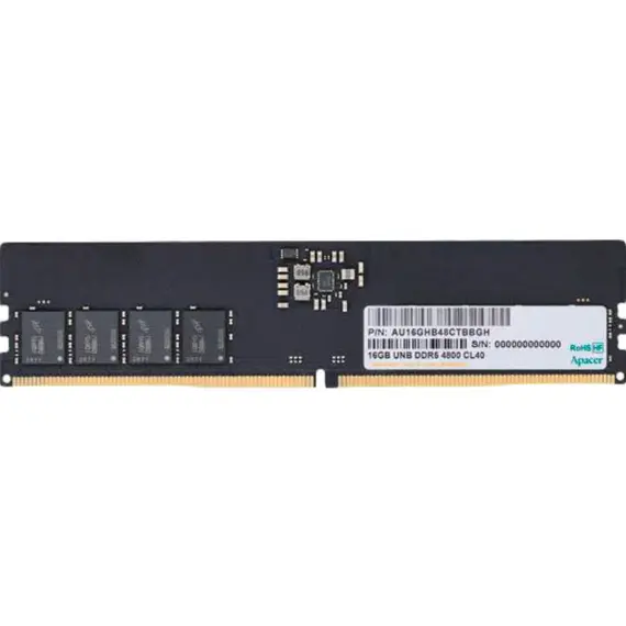ოპერატიული მეხსიერება Apacer DDR5 DIMM 5600-46 2048x8 32GB  - Primestore.ge
