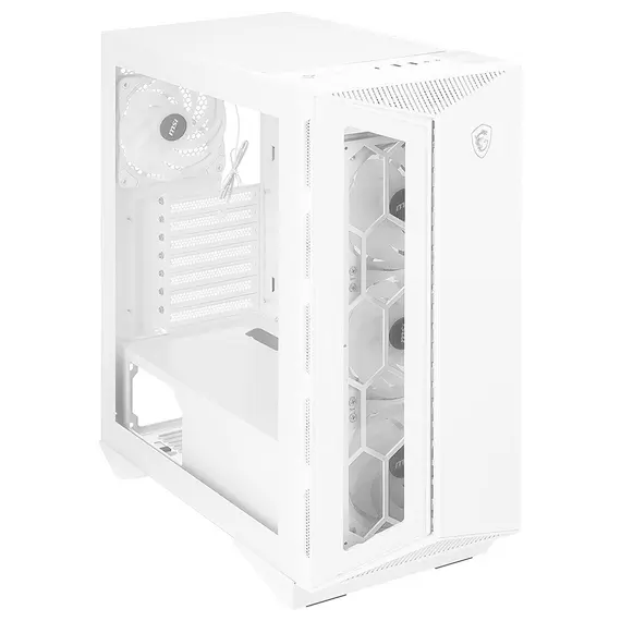 კომპიუტერის ქეისი MSI MPG GUNGNIR 110R WHITE  - Primestore.ge