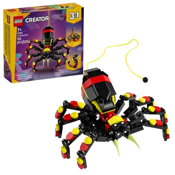 ლეგო LEGO Constructor Creator Wild Animal Surprising Spider  - Primestore.ge