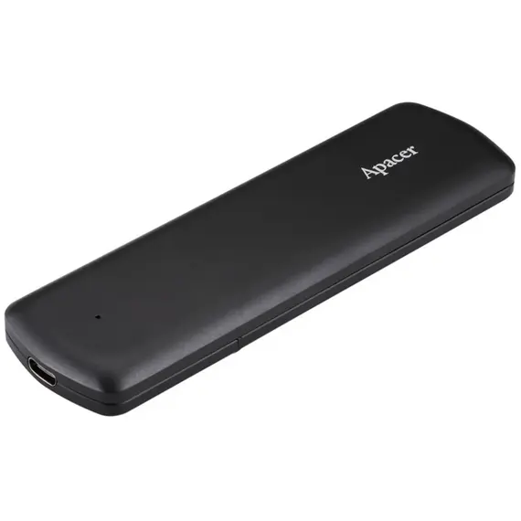 External Hard Drive Apacer AP1TBAS721B-1, 1TB, M.2, External HDD, M.2, USB 3.1, Black, 2 image