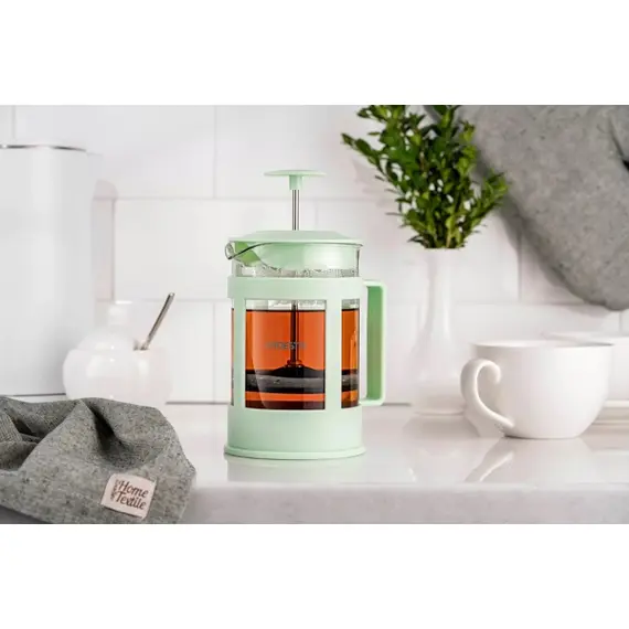 Teapot Ardesto AR1008LGB Fresh, 800ml, French Press, Light Green, 6 image