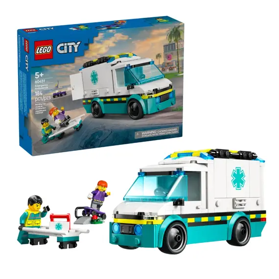 ლეგო LEGO Constructor City Emergency Ambulance  - Primestore.ge