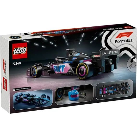 ლეგო LEGO Constructor Speed Champions BWT Alpine F1® Team A524 Race Car , 5 image - Primestore.ge