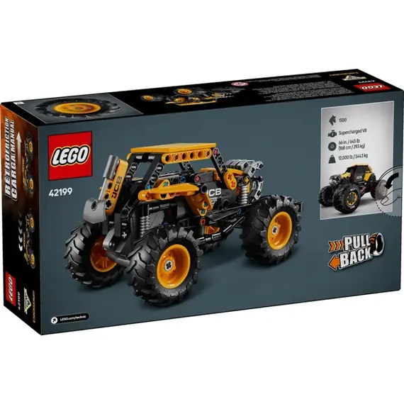 ლეგო LEGO Constructor Technic Monster Jam DIGatron Pull-Back , 5 image - Primestore.ge