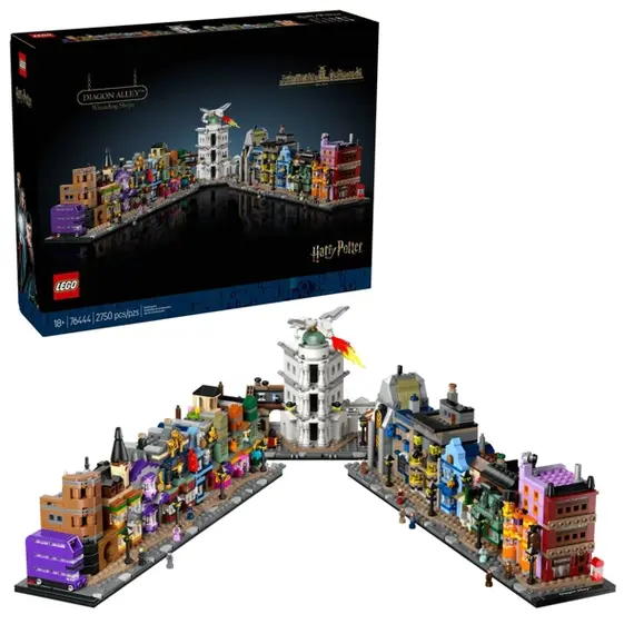 ლეგო LEGO Constructor Harry Potter Diagon Alley Wizarding Shops , 6 image - Primestore.ge