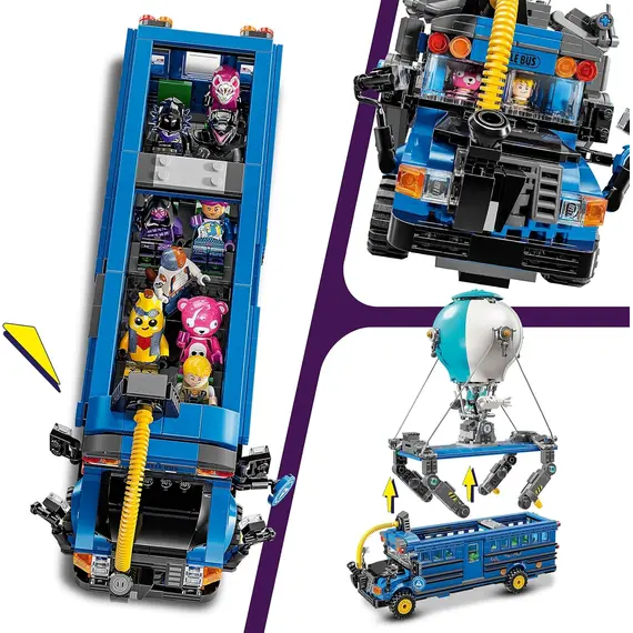 ლეგო LEGO Constructor Fortnite Battle Bus , 4 image - Primestore.ge
