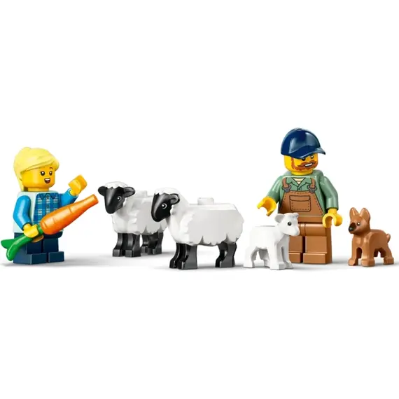 ლეგო LEGO Constructor City Red Farm Tractor with Trailer & Sheep , 5 image - Primestore.ge