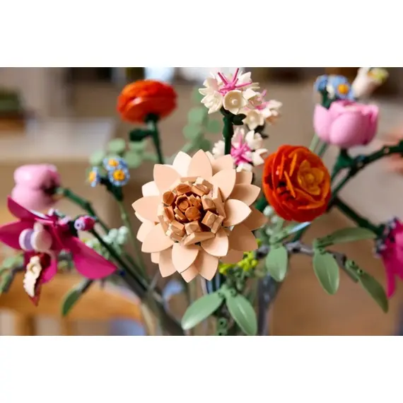 ლეგო LEGO Botanicals Pretty Pink Flower Bouquet , 3 image - Primestore.ge