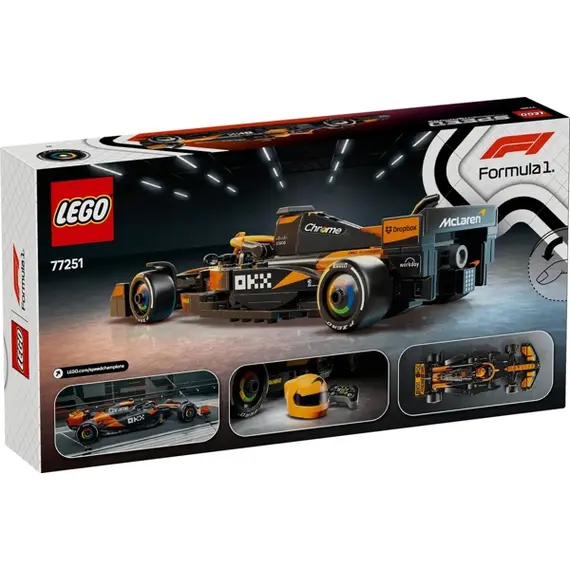 ლეგო LEGO Constructor Speed Champions McLaren F1® Team MCL38 Race Car , 5 image - Primestore.ge