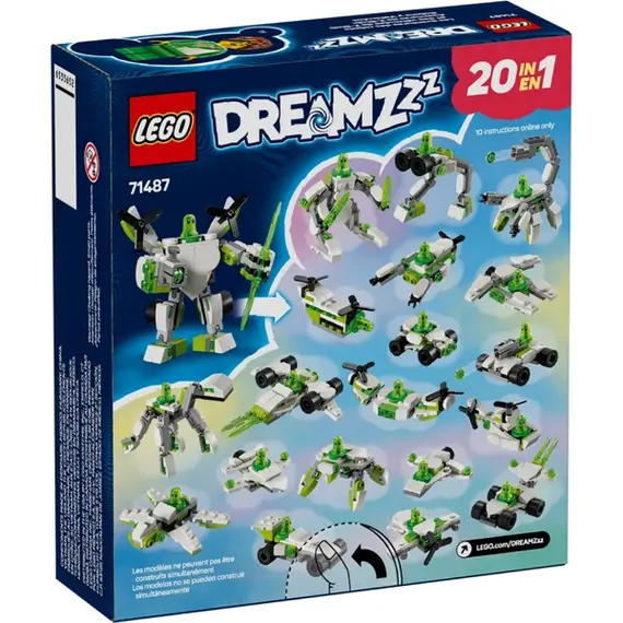 ლეგო LEGO Constructor DREAMZzz Z-Blob's Robot and Vehicle Adventures , 4 image - Primestore.ge