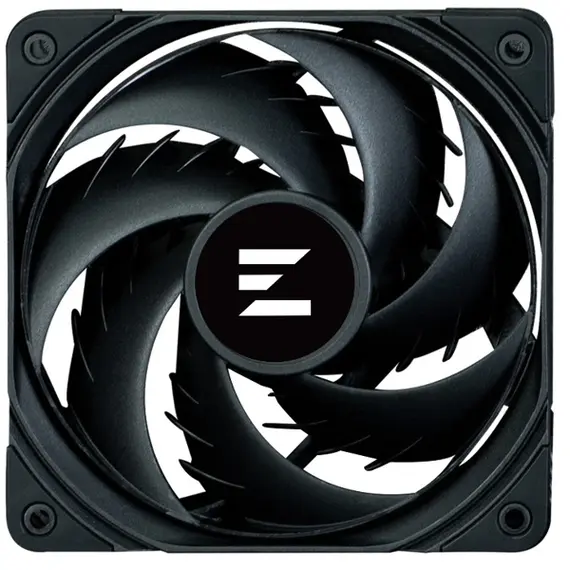 ქულერი Zalman ZM-AF120BLACK, 120mm, 2000Rpm, Cooler, Black  - Primestore.ge