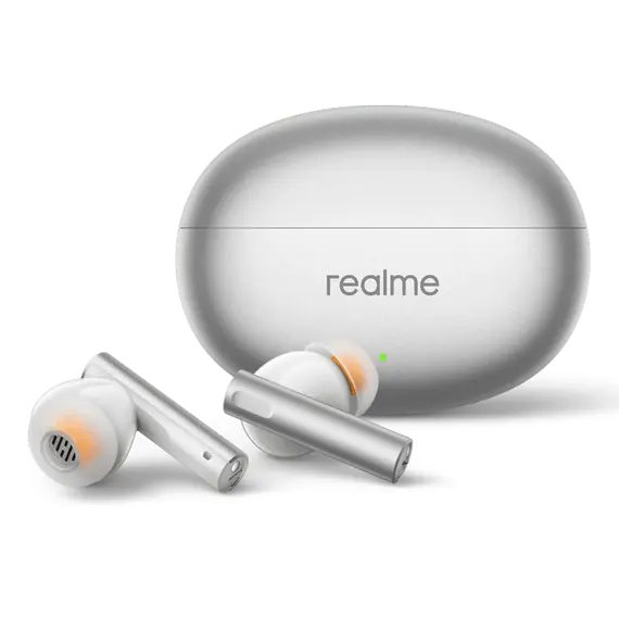 უსადენო ყურსასმენი REALME BUDS AIR 6 FLAME SILVER , 2 image - Primestore.ge