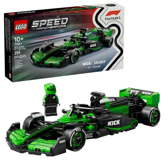 ლეგო LEGO Constructor Speed Champions KICK Sauber F1® Team C44 Race Car  - Primestore.ge