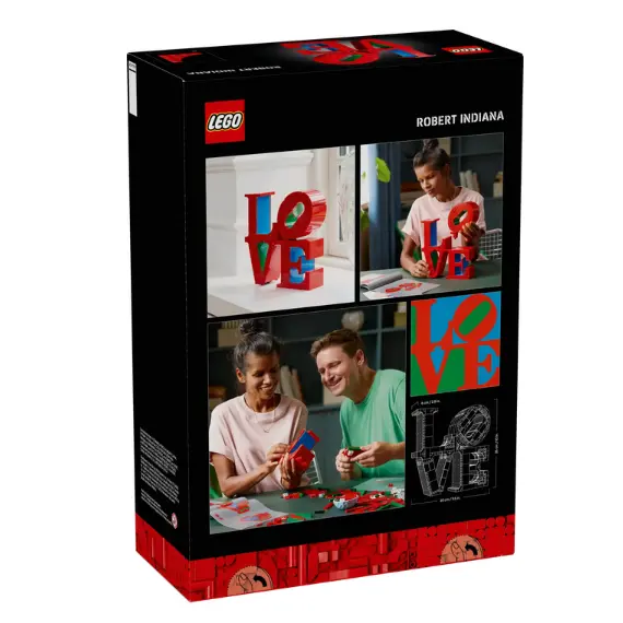 ლეგო LEGO Constructor ART LOVE , 3 image - Primestore.ge