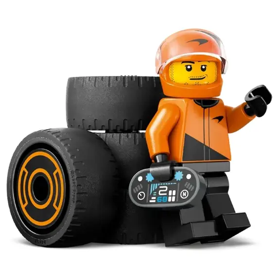 ლეგო LEGO Constructor City F1 Driver with McLaren Race Car , 2 image - Primestore.ge