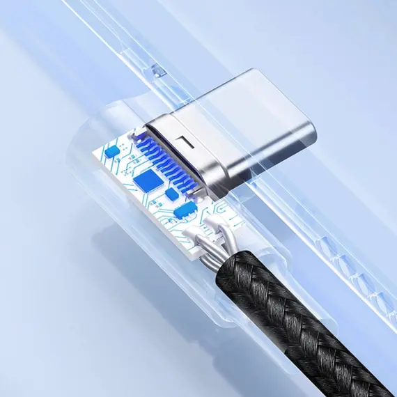 USB კაბელი UGREEN US176 (20857), 18W, USB-A to Type-C 90 Degree, 2m, Space Gray , 3 image - Primestore.ge