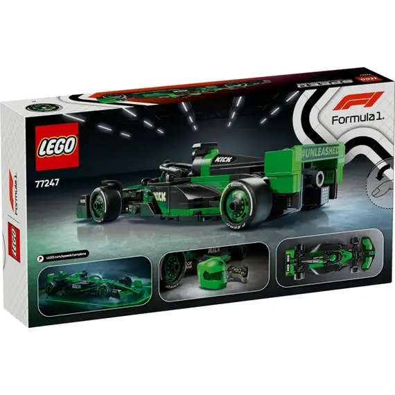 ლეგო LEGO Constructor Speed Champions KICK Sauber F1® Team C44 Race Car , 5 image - Primestore.ge