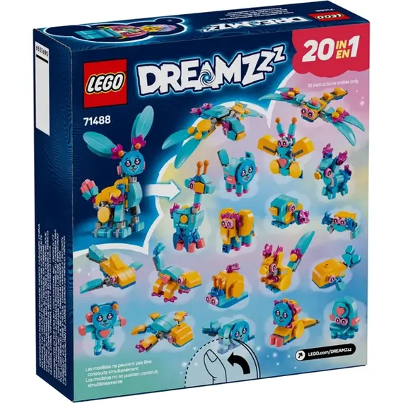 ლეგო LEGO Constructor DREAMZzz Bunchu's Creative Animal Adventures , 2 image - Primestore.ge