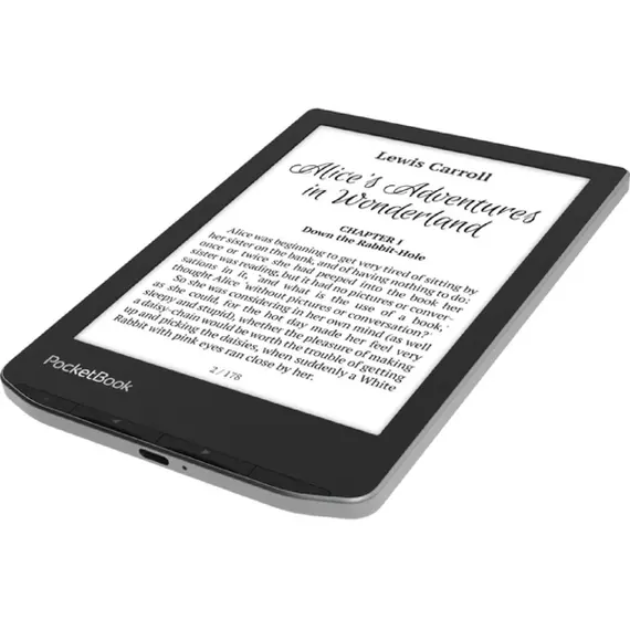 ელექტრონული წიგნი PocketBook PB629-M-CIS 629 Verse, 6", 8GB, 512MB, Wi-Fi, E-Book Reader, Mist Grey , 3 image - Primestore.ge