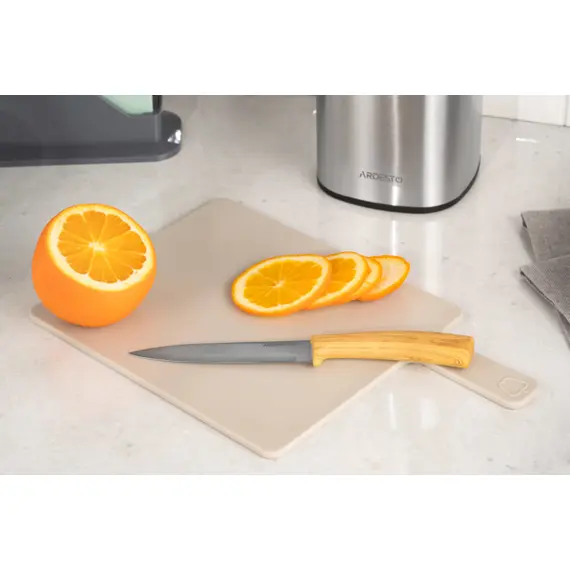 Knife set Ardesto AR2105WD Midori, 5pcs, Knifes Set, Silver/Wood, 3 image
