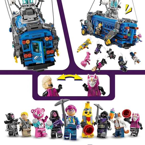 ლეგო LEGO Constructor Fortnite Battle Bus , 3 image - Primestore.ge