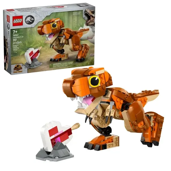 ლეგო LEGO Constructor Jurassic World Little Eatie: T. rex , 4 image - Primestore.ge