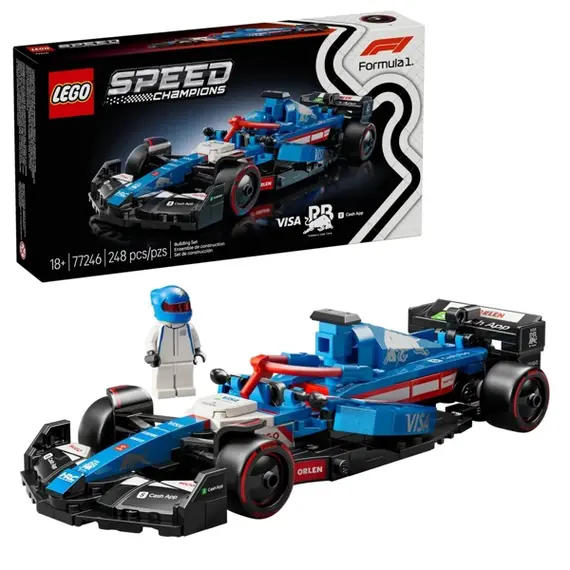 ლეგო LEGO Constructor Speed Champions Visa Cash App RB VCARB 01 F1® Race Car  - Primestore.ge