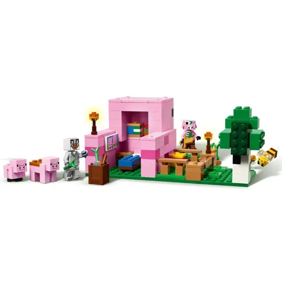 ლეგო LEGO Constructor Minecraft The Baby Pig House , 3 image - Primestore.ge