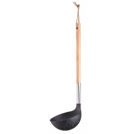 წვნიანის კოვზი Ardesto AR1308BP Midori, Ladle, Black , 2 image - Primestore.ge