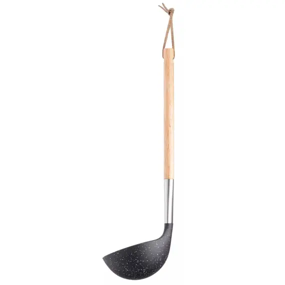 წვნიანის კოვზი Ardesto AR1308BP Midori, Ladle, Black , 3 image - Primestore.ge